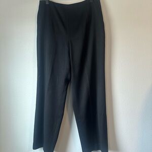 Talbots Wool Made in Japan Black Trousers 10P